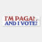 I'm pagan and I vote