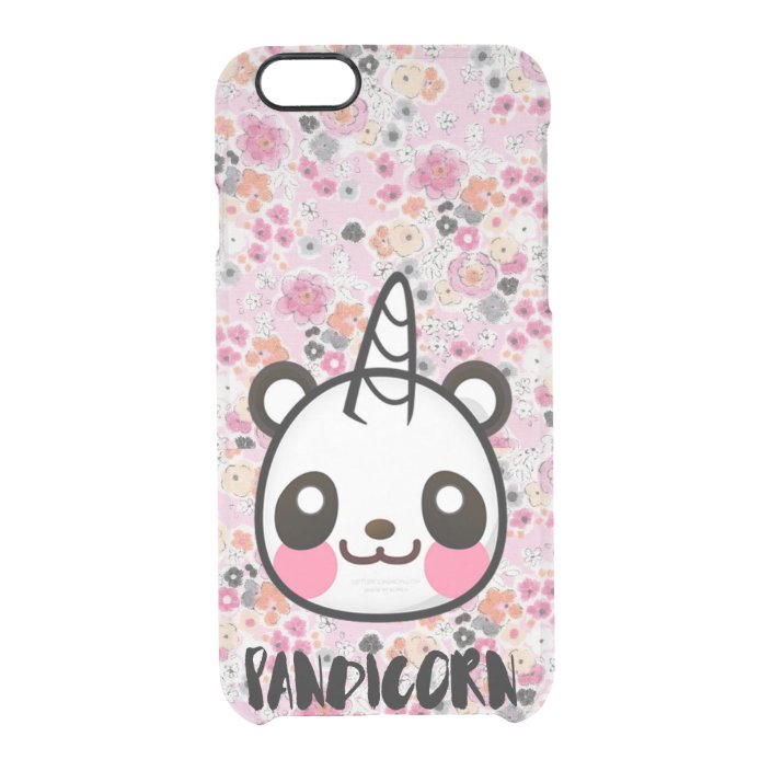 Im Pandicorn Cute Panda Unicorn Pink Floral Animal Uncommon
