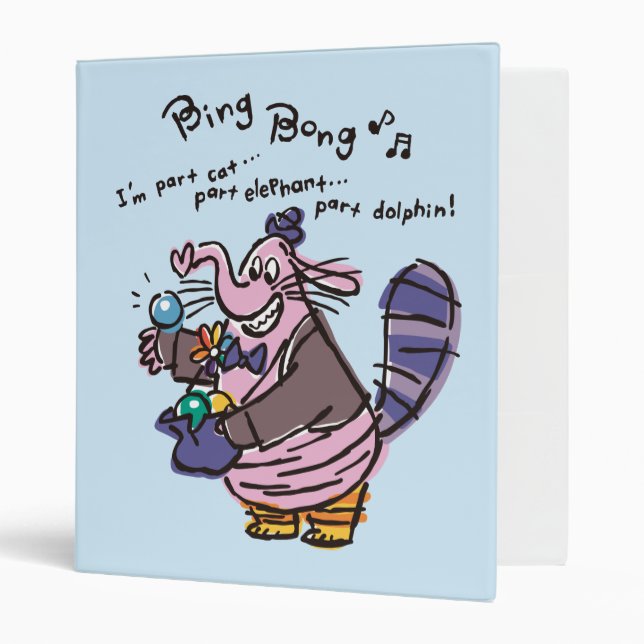 I'm Part Cat… Binder (Front/Inside)