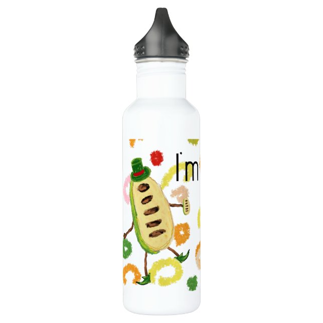 I'm Pawpaw Stainless Steel Water Bottle (Left)