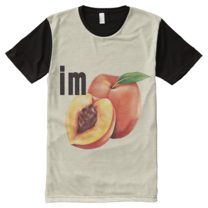 im peach All-Over-Print shirt