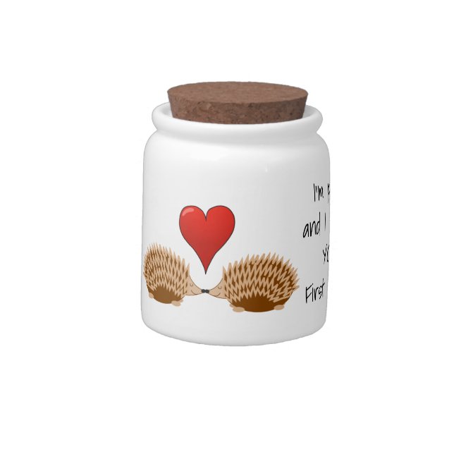 I'm picky and I choose YOU Candy Jar (Left)