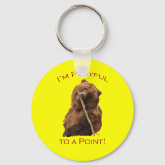 I'm Playful to a Point! Keychain