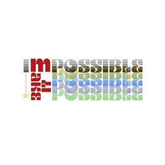 I'm Possible Motivational Typography Tri-Blend Shirt