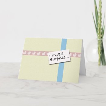I'm Pregnant April Fools Day Card by TheHowlingOwl at Zazzle