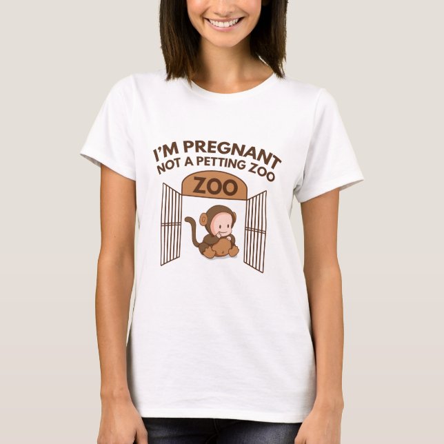I'm Pregnant Maternity T-Shirt (Front)