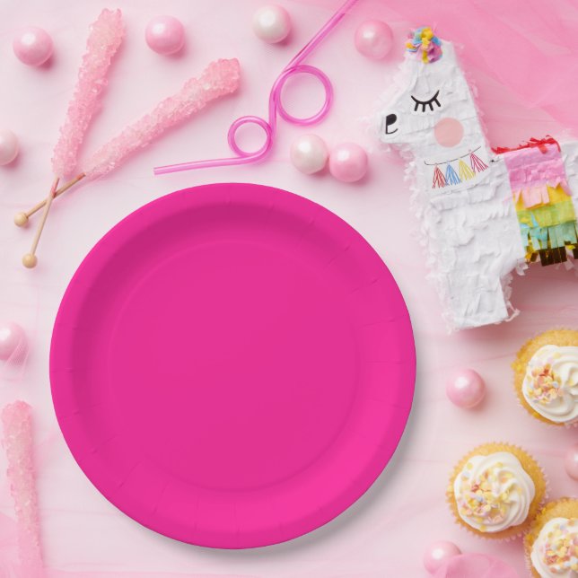 "I'm Pretty Pink" Paper Plates (Party)