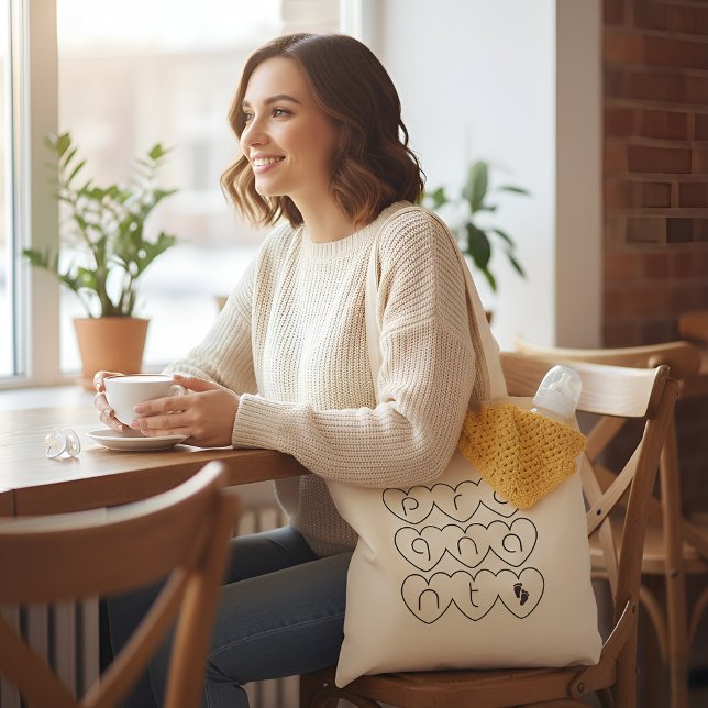 I'm pretty pregnant | Mom to be Tote Bag (Perfect for appointments, errands & everyday mama life)