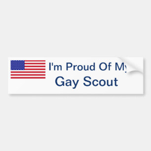 I'm Proud of My Gay Scout Bumper Sticker