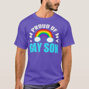 Im Proud of My Gay Son LGBQ Mom or Dad T-Shirt
