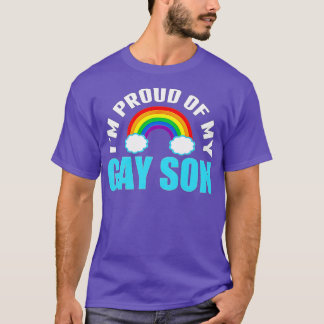 Im Proud of My Gay Son LGBQ Mom or Dad T-Shirt