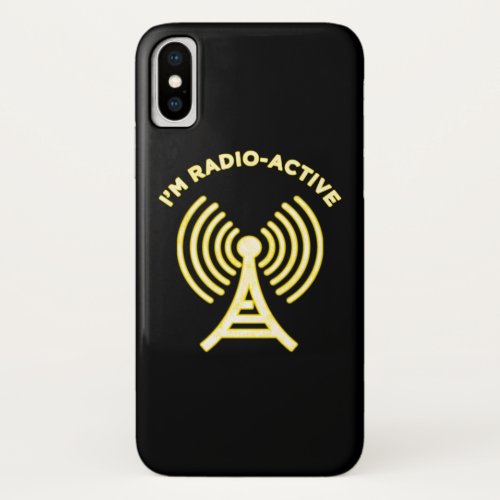 Im Radio_Active iPhone X Case