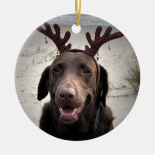 I'm ready ceramic ornament