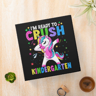 I'm Ready For Kindergarten Back To School 3 Ring Binder