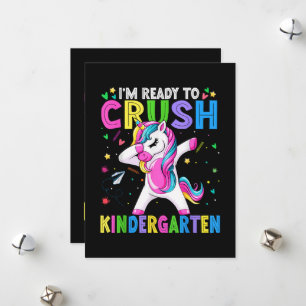 I'm Ready For Kindergarten Back To School Holiday Card