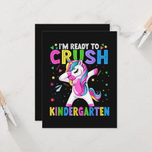 I'm Ready For Kindergarten Back To School Invitation