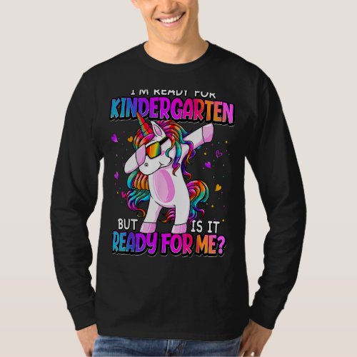 Im Ready For Kindergarten Back To School Kinderga T_Shirt
