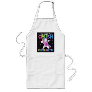 I'm Ready For Kindergarten Back To School Long Apron