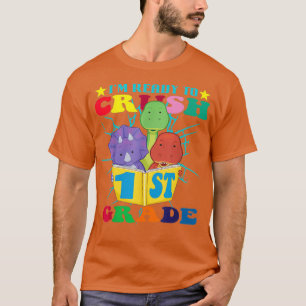 Im Ready To Crush 1st Grade Boy Monster Truck Back T-Shirt
