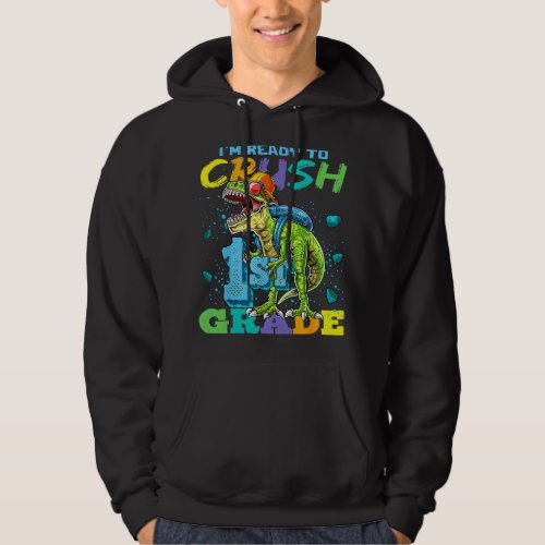 Im Ready To Crush 2nd Grade Chicken Back To School Hoodie