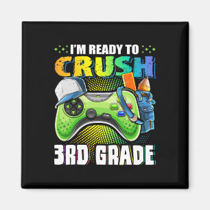 I'm Ready to Crush 3rd Grade Back to School Video  Magnet