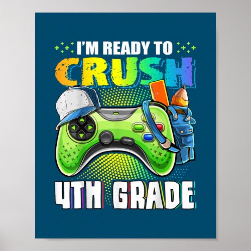 Im Ready to Crush 4th Grade Back to School Video Poster