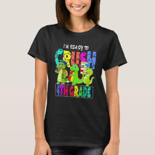 Im Ready To Crush 4th Grade With Dinosaurs T-Shirt