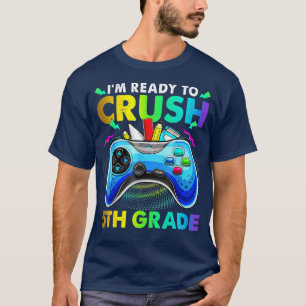 I'm Ready to Crush 5th Grade Back to School Boys V T-Shirt