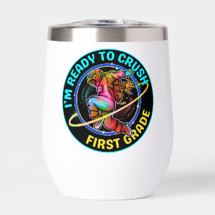 I'm ready to crush first grade thermal wine tumbler
