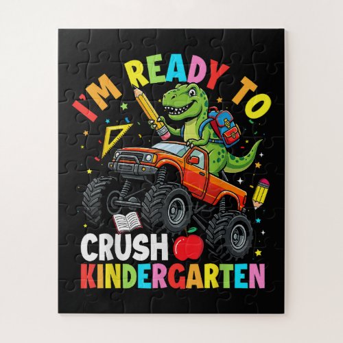 I'm Ready to Crush Kindergarten First Day Jigsaw Puzzle