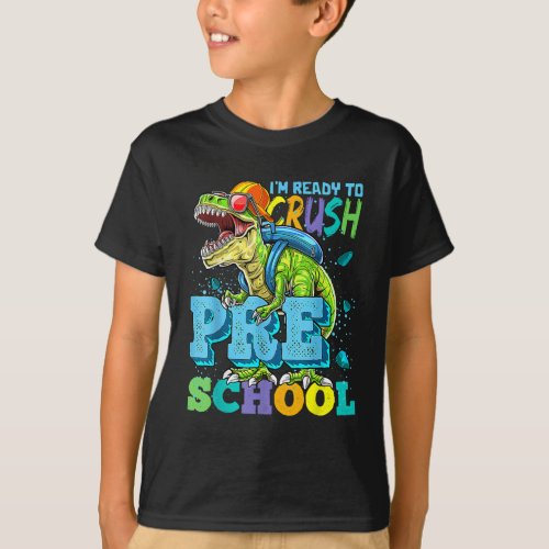 Im Ready To Crush Pre School Monster Truck  T_Shirt