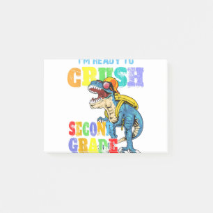 I'm Ready To Crush Preschool T Rex Dinosaur Back t Post-it Notes