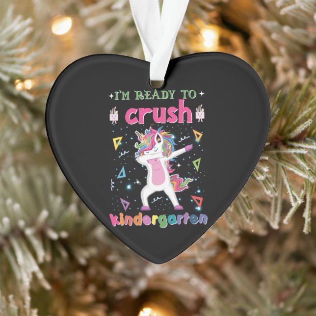 I'm Ready To Crush The Kindergarten Ornament (Tree)