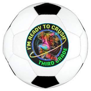 I'm ready to crush third grade soccer ball