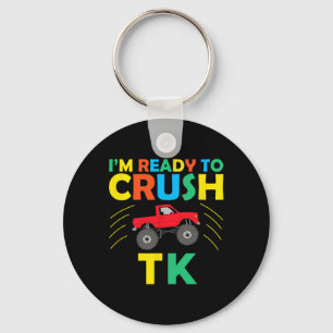 I'm Ready To Crush Tk Dinosaur Back To School Funn Keychain
