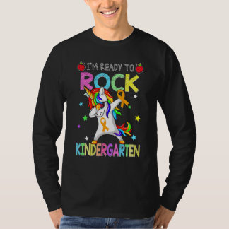 I'm Ready To Rock Kindergarten Back To School Unic T-Shirt