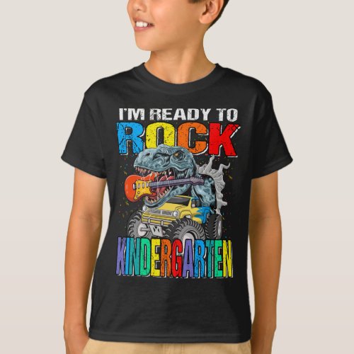 Im Ready To Rock Kindergarten Monster Truck  T_Shirt