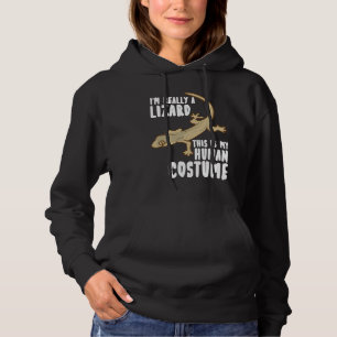 I'm Really A Lizard This Is My Human Costume Hoodie