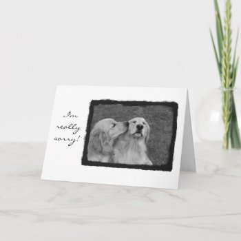 I'm Really Sorry Card by DovetailDesigns at Zazzle