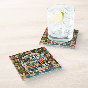 I'm Rethinking My Life Choices Glass Coaster