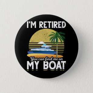 Custom Funny Pontoon Boat My Retirement Vehicle Boating Gifts Idea