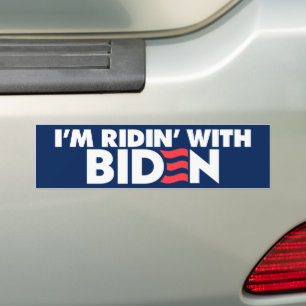 I'm Ridin' With Biden 2024 Bumper Sticker