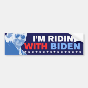 I'm Ridin' With Biden 2024 Bumper Sticker