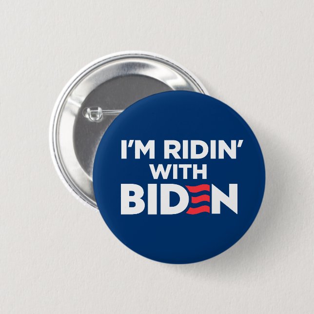 I'm Ridin With Biden 2024 Button (Front & Back)