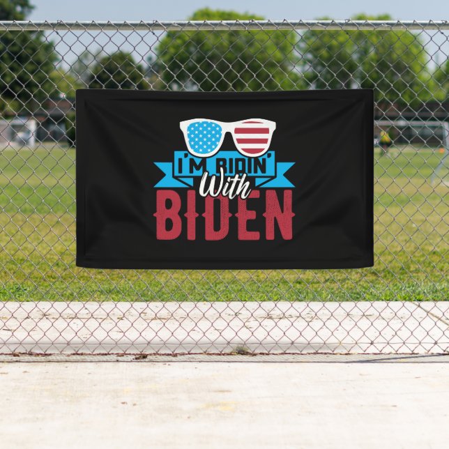 I'm Ridin With Biden 2028 Banner (Insitu)