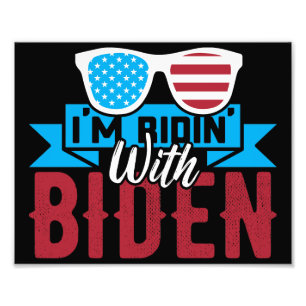 I'm Ridin With Biden 2028 Photo Print