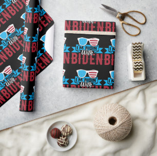 I'm Ridin With Biden 2028 Wrapping Paper