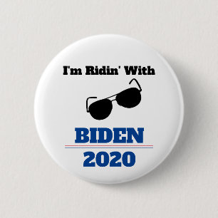 I'm Ridin' with Biden in 2020 Button