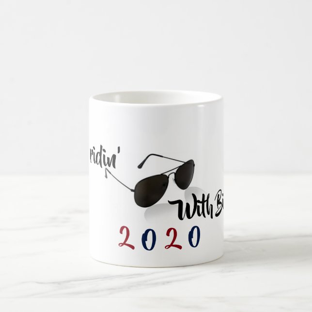 I'm Ridin' with Biden in 2020 Coffee Mug (Center)