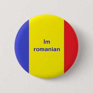 Im Romanian Pinback Button